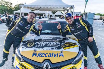 Ramon Cornet & Daniel Noguer (Renault Clio Rally5). RallyRACC 2023