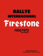 Portada del primer volumen del libro sobre la historia del Rallye Internacional Firestone