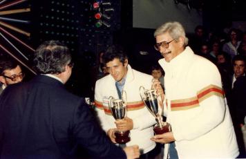 Miguel Oliveira y Antonio Zanini. Rallye Urbibel Algarve 1980