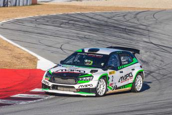 Alejandro Mauro – Diego Sanjuán (Škoda Fabia RS Rally2). 4t RallySprint RACC – Circuit de Barcelona-Catalunya