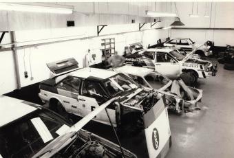 Sede de David Suton Motorsport Limited, base de Audi Sport UK en 1982-1984