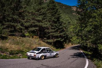Ferran Font – Claudio Leite (Ford Escort RS, Pre81). 51 Andorra Rally Fullslip (Foto: Josep Maria Montaner)