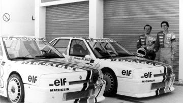 Eduardo de Aysa y Tomás Saldaña & Renault 21 Turbo. Renault Elf Europa Cup 1989
