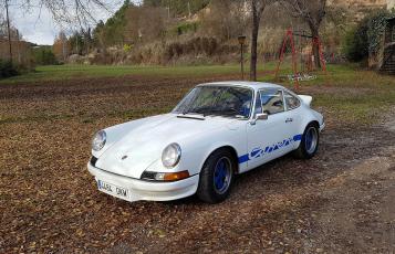 Porsche 911 Carrera RS 2.7 Touring, matrícula 4484 DKM
