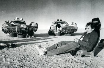 Jacky Ickx & Porsche AG, París-Dakar 1986 (Foto: Porsche AG)