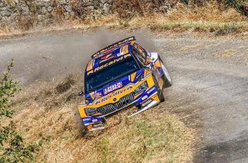 José Antonio Suárez-Alberto Iglesias (Škoda Fabia R5 Evo). Rallye Ourense Termal