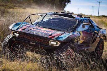 Carlos Sainz–Lucas Cruz (Ford Raptor T1+). South African Safari Rally 2025