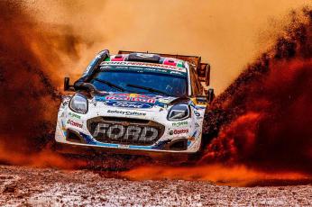 Ford Puma Hybrid Rally1. Safari Rally Kenya 2024