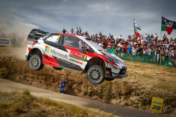 Ott Tänak-Martin Järveoja (Toyota Yaris WRC). Portugal 2019
