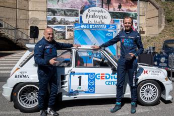 Gerard de la Casa - Gabi Martínez (Renault 5 Maxi Turbo). 50 Ral·li d'Andorra (2021) (Foto: Josep Maria Montaner)