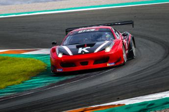 Josep Mayola-Francesc Gutiérrez (Ferrari 458). GT-CER Valencia (Foto Alcobendas)