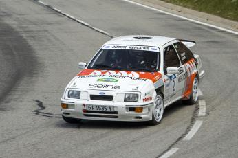 Jordi Ventura-Josep Autet (Ford Sierra RS Cosworth). Rallysprint de la Cerdanya 2021 (Foto: Pere Nubiola)