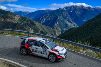Marc Comas - Carla Salvat (Skoda Fabia RS Rally2). Rally Andorra 2025 (Foto: Josep Maria Montaner)