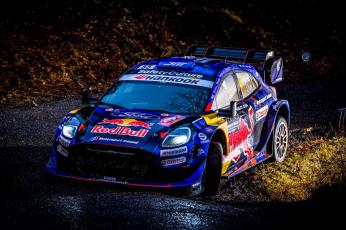 Ford Puma Rally1. Rallye Monte-Carlo 2025