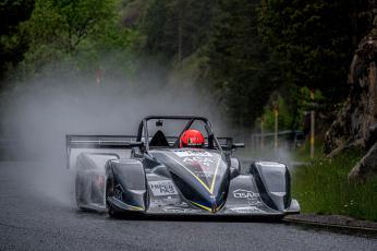 Raül Ferré (Silver Car CS). Pujada Arinsal - Andorra, carrera 1 (Foto: Josep Maria Montaner)