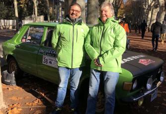 Antonio Arderiu y Luis Góngora. Clàssic dels Volcans 2024 (Foto: Elisa Zaragoza)