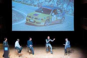 “Ral·li d’Andorra. Un petit país, un gran ral·li”, presentación en el Auditori Nacional d'Andorra (Foto: Josep Maria Montaner)