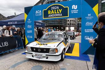 Podi de sortida del 53 Rally Andorra Històric