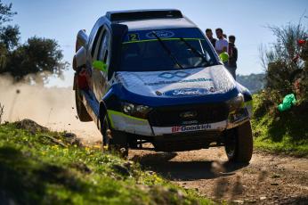 Javier Pita-Ana Herrero (Ford Ranger GPR18). Baja TT Dehesa de Extremadura 2020 / Foto: K-Foto