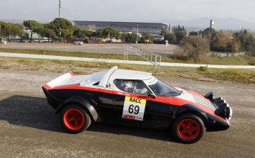 Jordi Pons-Laura Díaz (Lancia Stratos). RallySprint RACC 2020