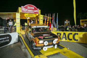 Salvador Cañellas-Eloi Alsina (Seat 124-1800). Rallye Monte-Carlo Historique 2019