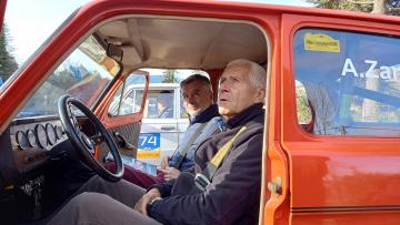 Antonio Zanini – Josep Autet (Simca 1000 GT). Salida Critèrium Viladrau (Foto: Josep Casanovas)