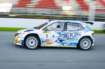 Miguel Díaz-Aboitiz - Enrique Medina (Skoda Fabia Rally2 evo). 2n RallySprint RACC (Jordi Play)