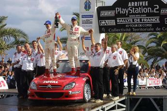 Jesús Puras – Marc Martí (Citroën Xsara WRC). Tour de Corse 2001