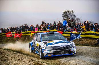 Emil Lindholm-Reeta Hämäläinen (Škoda Fabia Rally2 evo). RallyRACC 2021 (At-World)