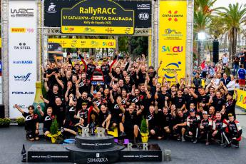 Podio 57 RallyRACC 2022 (Foto: @world)