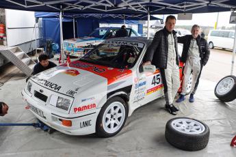 Jordi Ventura – Josep Autet (Ford Sierra RS Cosworth), Campeones de Catalunya de Rallyes con Vehículos Históricos 2022 (Foto: Pere Nubiola)