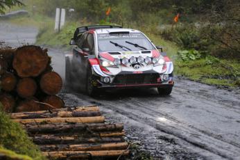 Ott Tänak-Martin Järveoja (Toyota Yaris WRC). Gales 2019